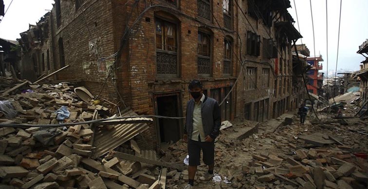 Nepal'de deprem ve acı