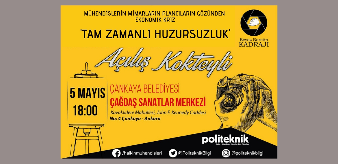 Beyaz Baretin Kadrajı Fotoğraf Sergisi sonuçlandı: Açılış 5 Mayıs'ta Ankara'da